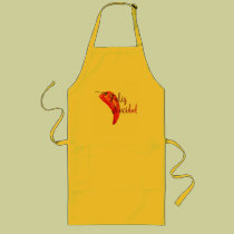Chili pepper Feliz Navidad aprons