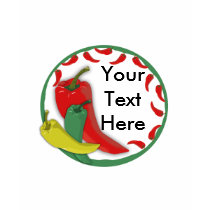 Chili Pepper Group Circle Frame3 t-shirts by AryadnaDesign Chili Pepper Group Circle Frame3 t-shirts
