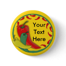 Chili Pepper Group Circle Frame buttons