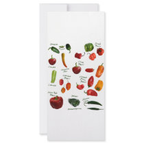Chili Pepper ID Rack Cards