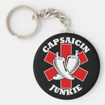 Chili Pepper Junkie $8.95 Collectible Key Chain