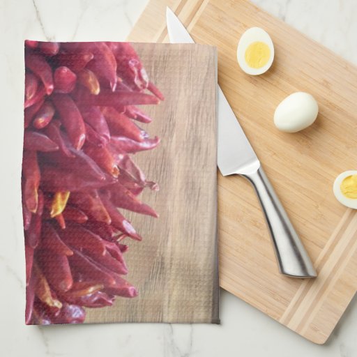 CHILI PEPPER KITCHEN HAND TOWELS Zazzle