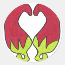 Chili Pepper Love Stickers