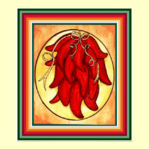 Chili Pepper Print posters