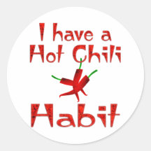 Chili Pepper Stickers