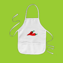 Chili peppers Kids apron aprons