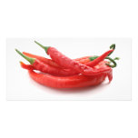chili peppers picture card