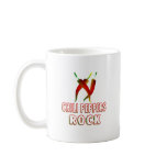 Chili Peppers Rock Mugs