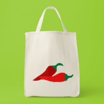 Chili Peppers Tote bags