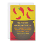 Chili Pot - Cook Off Invitation