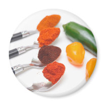 Chili Powder Refrigerator Magnets