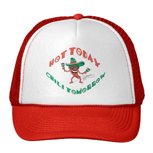 Red Hot Chili Pepper Hats and Red Hot Chili Pepper Trucker Hat Designs