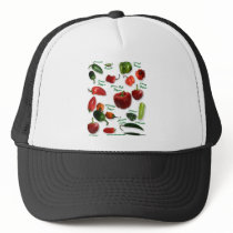 Chili Varieties Trucker Hats