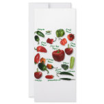 Chili Varieties Custom Rack Cards