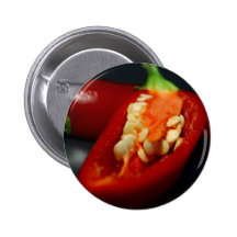 chilies-seeds,still-life pinback button