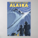 Chilkoot Pass, Alaska Gold Miners posters