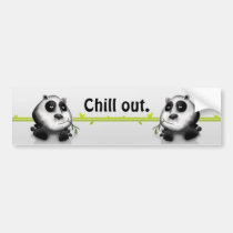 Chill bumper stickers