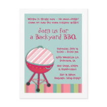 Chill & Grill Invitation postcards by KrispysKingdom Chill & Grill Invitation postcards
