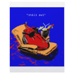 "chill out" letterhead design
