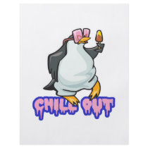 chill out penguin custom flyer