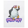 chill out penguin custom flyer