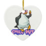 chill out penguin christmas tree ornaments