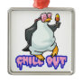 chill out penguin christmas tree ornaments