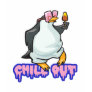chill out penguin tshirts