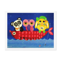Chill Out postcards by udonchow Chill Out postcards