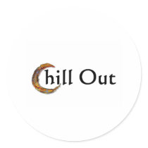 Chill Out stickers