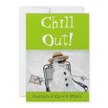 Chill Out: Winter Cocktail Party invitations