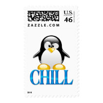 CHILL PENGUIN STAMP