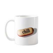 Chill Pill Beverage Container Coffee Mugs