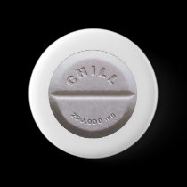 Chill Pill buttons