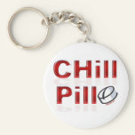 Chill Pill Funny PMS keychains