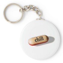 Chill Pill Keychain