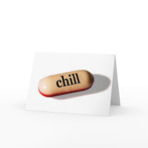 Chill Pill Note Card