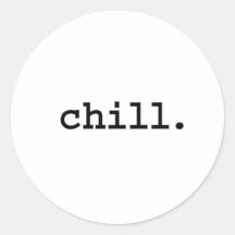 chill. stickers