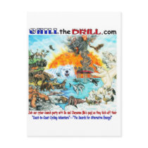 "Chill the Drill!" Nature & Wildlife postcards by Cosmic_Launch_Arena "Chill the Drill!" Nature & Wildlife postcards