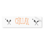 CHILLAX BUMPER STICKER