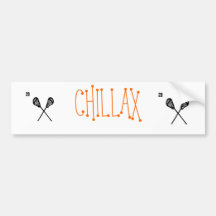 CHILLAX BUMPER STICKER