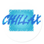 chillax stickers