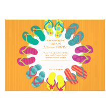 Chillaxing Custom Invitation
