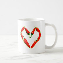 chilli heart mugs
