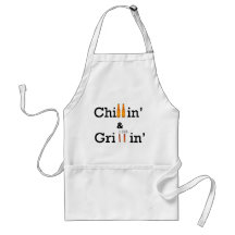Chillin and Grillin Apron