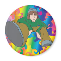 Chillin magnets by Robbirt Chillin magnets