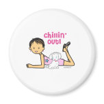 Chillin' out magnets