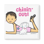 Chillin' out magnets