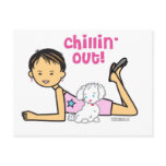 Chillin' out postcards