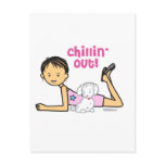 Chillin' out postcards